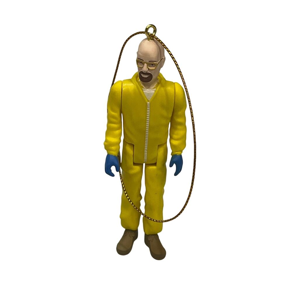 Breaking Bad Walter White Christmas Ornament Hazmat Suit Cook Funko ReAction Toy